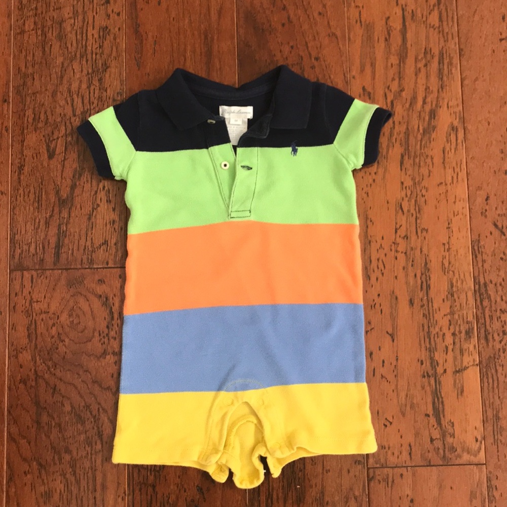 Ralph Lauren romper boy 9 months